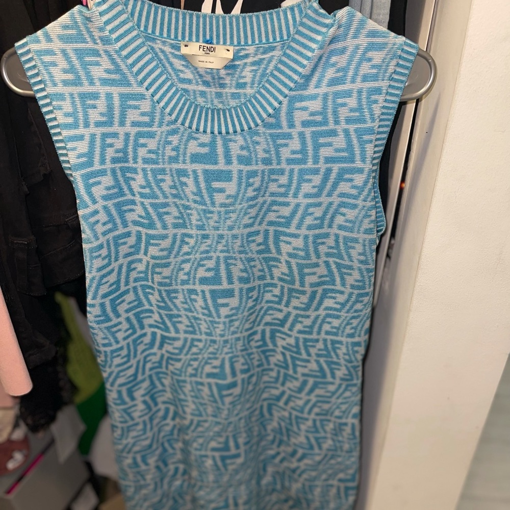 Blue Fendi Dress